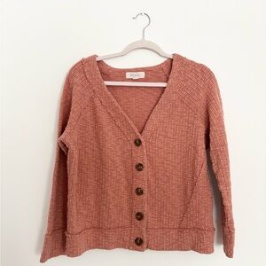 Vince Camuto Rose Button-Up Cardigan